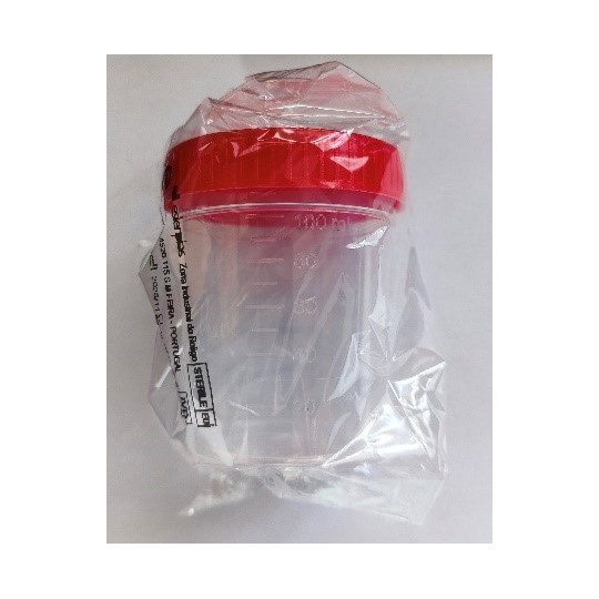 Frasco de 120 mL (estéril)