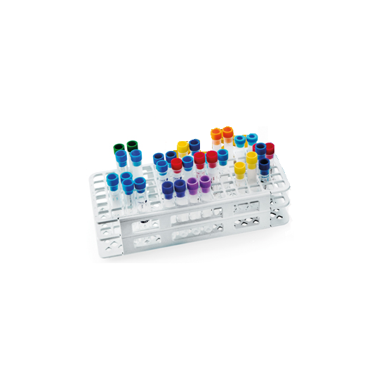 Suporte para 60 Tubos (Orifícios de 16 mm)