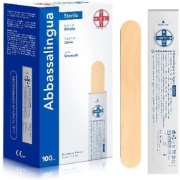 Depressor Lingual Estéril (em madeira)