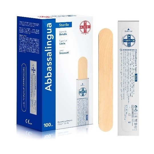 Depressor Lingual Estéril (em madeira)
